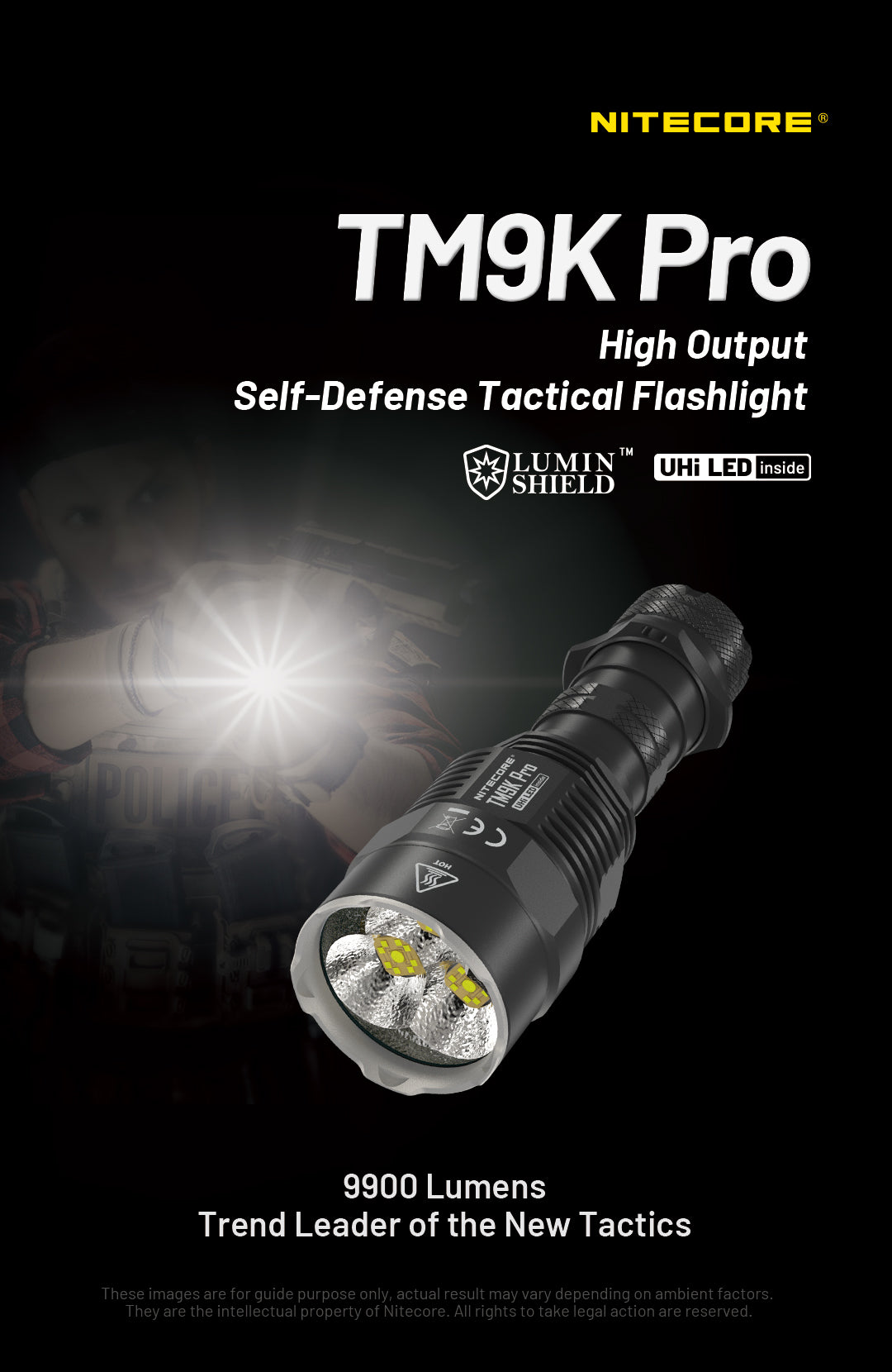 TM9K PRO - 9900 lumens (Bundle)