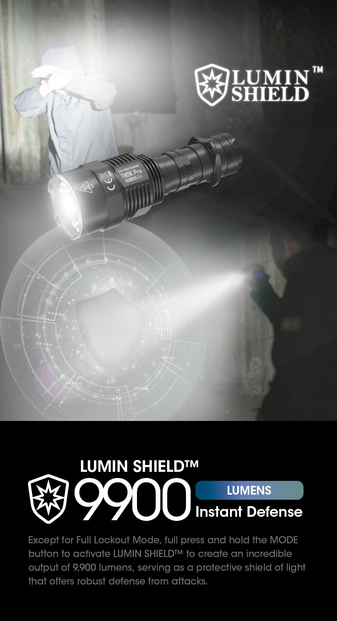 TM9K PRO - 9900 lumens